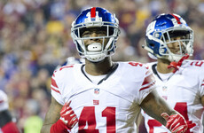 Giants' season somehow finds lower ebb as star cornerback is suspended indefinitely