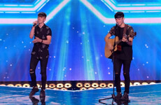 The Wicklow brothers on X Factor made it through despite a dramatic intervention by Simon Cowell