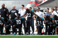 Jaguars president apologises for NFL players kneeling in London