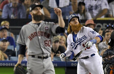 Dodgers scorch into World Series lead in gruelling heatwave-hit opener