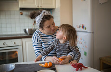 How should I talk to my three-year-old son about 'bad people'?