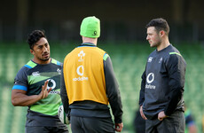 'Bundee runs the show in Connacht, he has to bring a little bit of that to us' -- Rory Best