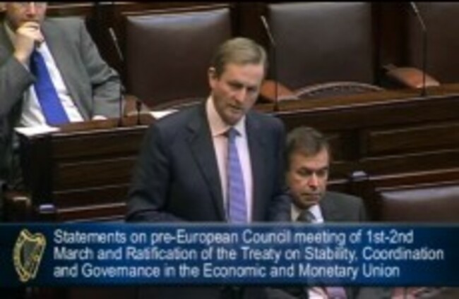 As it happened: Dáil discussion on the EU fiscal treaty referendum