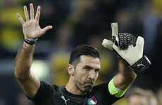 Watch: Gigi Buffon responds to booing of Swedish national anthem with clapping