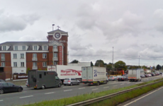 There are major tailbacks on the way in to Dublin on the N7 this morning