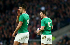 'He still finds stuff to give out to me about, that's just Johnny' -- Conor Murray