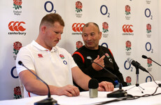 Hartley benched by England head coach Eddie Jones for the first time