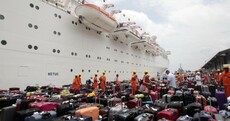 In pictures: Passengers finally escape crippled Costa Allegra