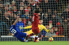 Salah continues incredible form but late goal leaves Liverpool frustrated