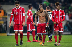 Bayern Munich suffer first defeat under Heynckes