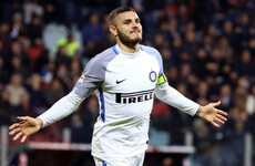 Goal machine Icardi fires Inter to top of Serie A but refuses to comment on links to Real Madrid