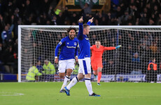 Hat-trick hero Wayne Rooney scores from his own half as Big Sam watches on