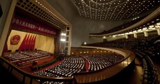 Chinese premier opens annual congress with warnings about economic growth