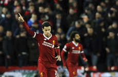 The Magnificent Seven: Liverpool demolish Spartak as Coutinho scores first Reds' hat-trick