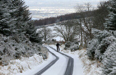 Snow-ice warning issued for entire country, widespread wintry showers tonight