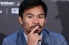 Pacquiao says he is in talks to fight McGregor