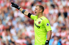 Moyes set to drop England goalkeeper Hart