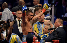 Dominant Lomachenko retains title after Rigondeaux quits on his stool