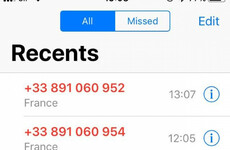 Get a few missed calls from a French number? Don't ring back - it's a scam