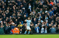 17 wins in a row for 'the Unstoppables' as Sergio Aguero breaks 100 mark