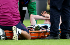 De Bruyne stretchered off and Palace miss late penalty as Man City's winning run ends