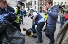 In pictures: Gardaí prevent Occupy camp regeneration