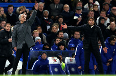Conte takes aim at 'senile' Mourinho over touchline 'clown' remark