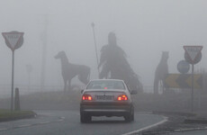 Heavy fog expected in most areas this evening as Orange Alert warning in place