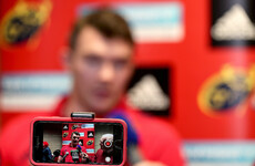 O'Mahony hopeful of shaking off ankle knock after missing Munster training today