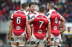 Henderson bumped to back row for Ulster's crucial clash with Wasps