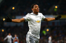 Second-half Martial goal gets Man United over the line at Burnley