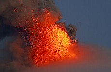 Over 56,000 people forced to flee as major volcanic eruption continues in the Philippines