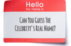 Can You Guess the Celebrity's Real Name?