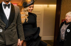 This woman's face when she bumped into Beyoncé in a hotel is amazing