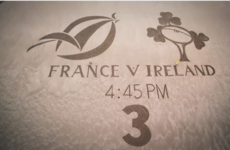 TV3 hit the beach for their first-ever Six Nations montage