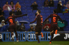 Lionel Messi comes off the bench to help keep Barcelona unbeaten