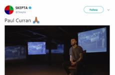 UK rapper Skepta paid tribute to a young Dublin poet who passed away over the weekend