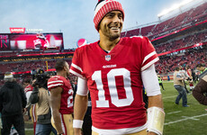 Former Patriots backup quarterback Jimmy Garoppolo signs record deal with 49ers
