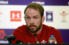Alun Wyn Jones laughs off verbal grenades from 'Uncle Eddie'
