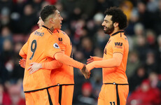Firmino and Salah on target as Liverpool heap more misery on Southampton