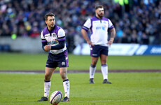 Off the mark! Nerveless Laidlaw kicks Scotland to fightback win over France