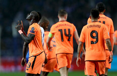 Mane hat-trick moves Liverpool towards Champions League quarters
