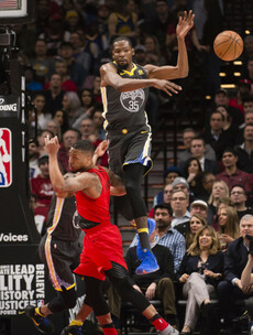 Kevin Durant scores 50 and the Warriors still lose to Trail Blazers