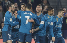 Ronaldo on target as Real Madrid win eight-goal thriller