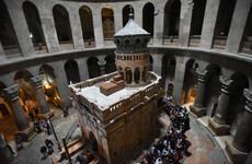 The church where Jesus is buried has been closed in a row over tax
