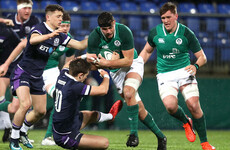 Jack O'Sullivan powers Ireland U20s to bonus point win over Scotland