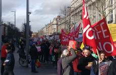 Thousands march in Dublin calling for Eighth Amendment to be retained