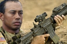 Did Tiger Woods suffer his career-shattering injury while training to become a Navy SEAL?