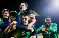 Declan Rice features as Ireland beat Azerbaijan with dramatic 96th-minute winner