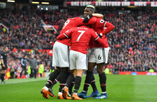 Game of two halves? Mourinho revels in Man United's 'perfect first half'